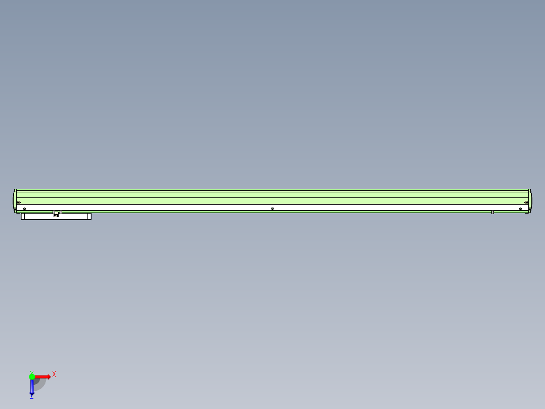 威洛博LC系列3d模型模组LC17E2Y-S1300俯视图