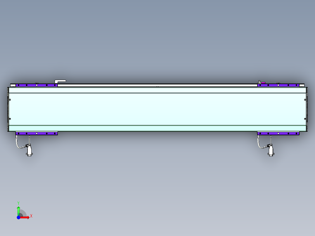 威洛博VL系列直线电机模组-2VL22H3-S950前视图