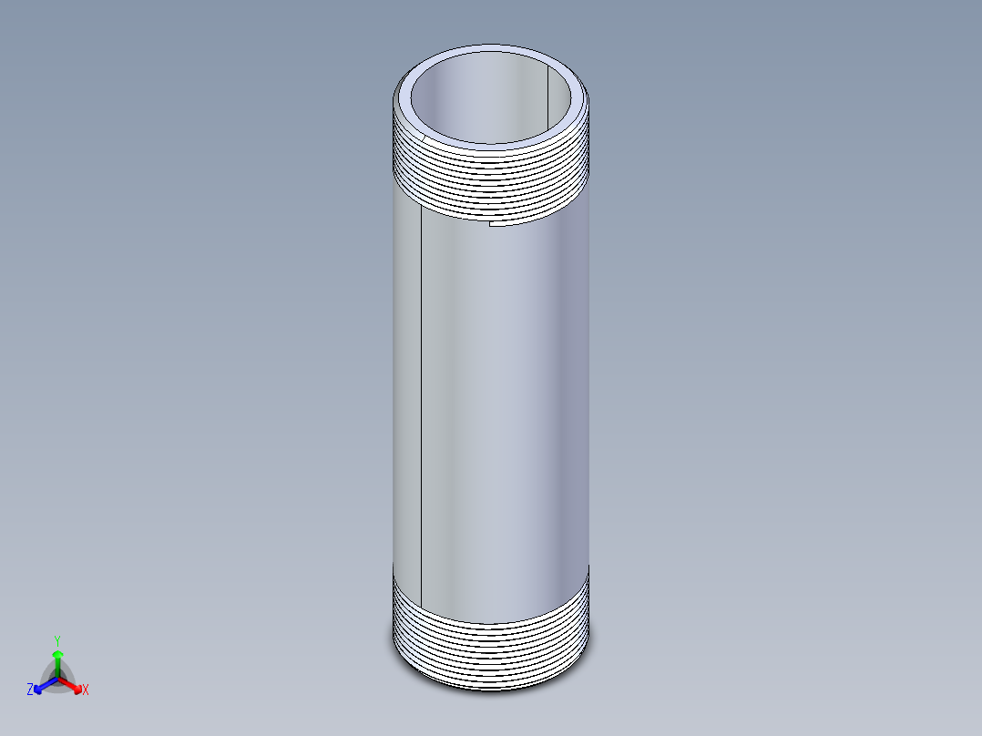 聚氯乙烯配件33-Sch80_Nipple_MPTxMPT_861-257_2in x 8in