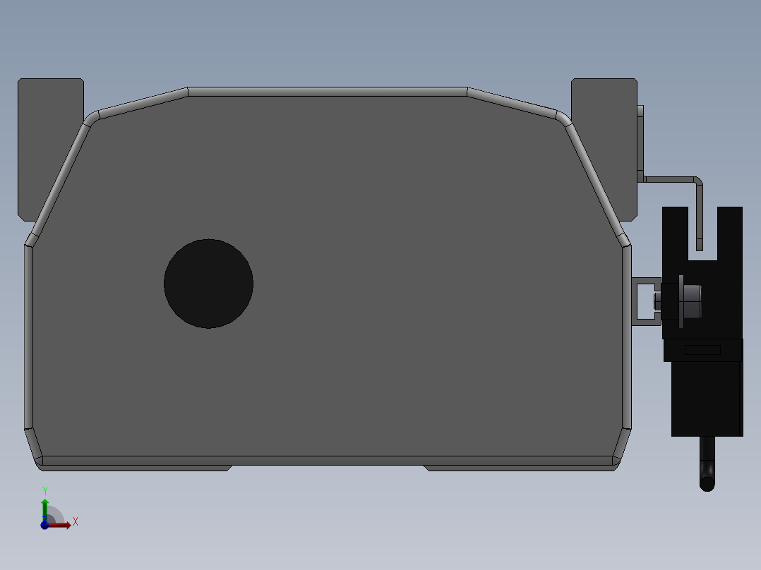 精密模组MY100-T10-650L-M-P10B-C4-C前视图