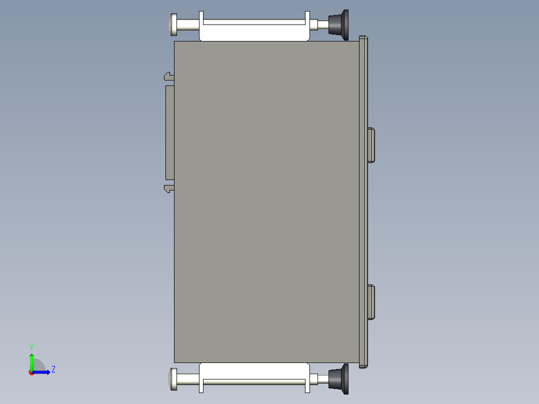 基恩士VT2-D2_kc图纸模型左视图