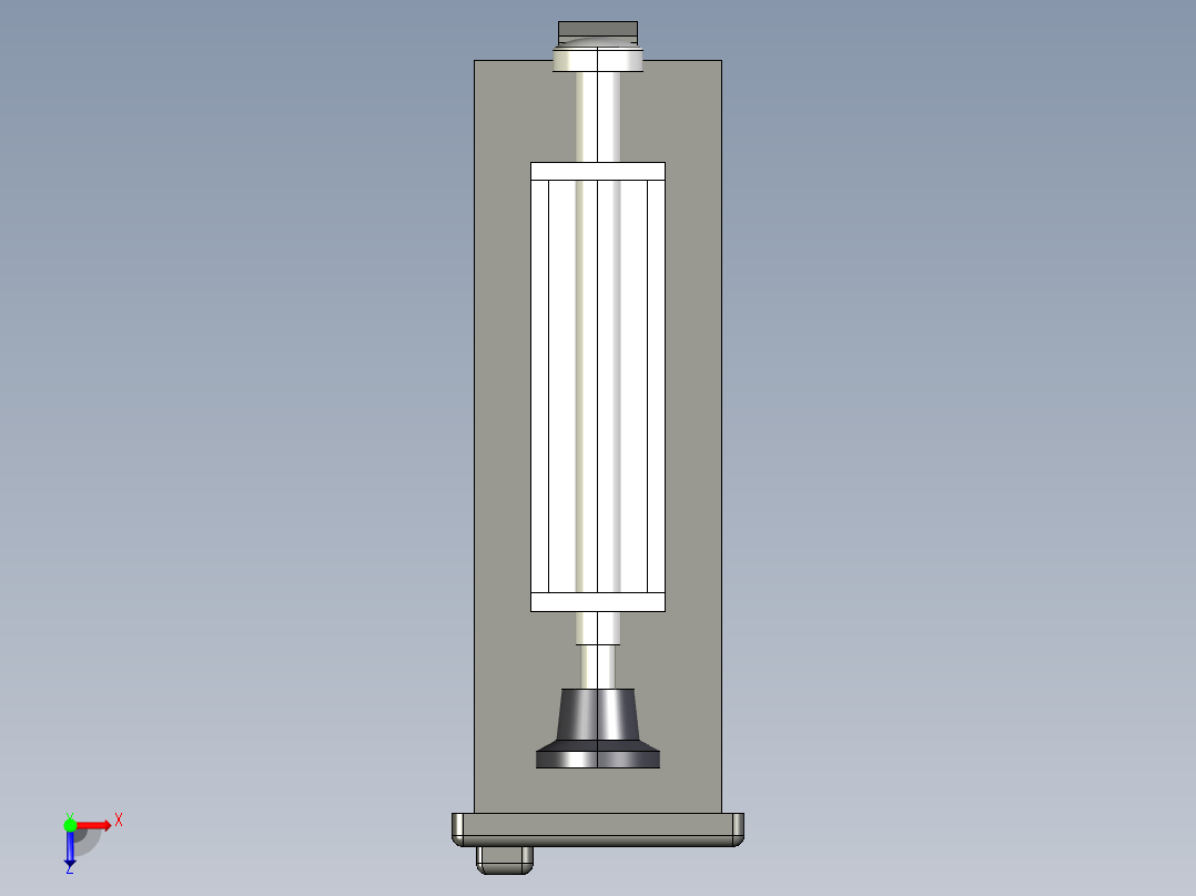 基恩士VT2-D2_kc图纸模型俯视图