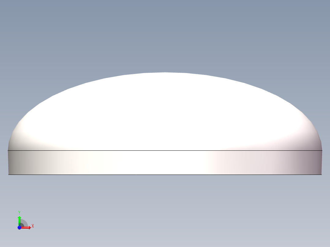 EHB椭圆形封头DN325前视图