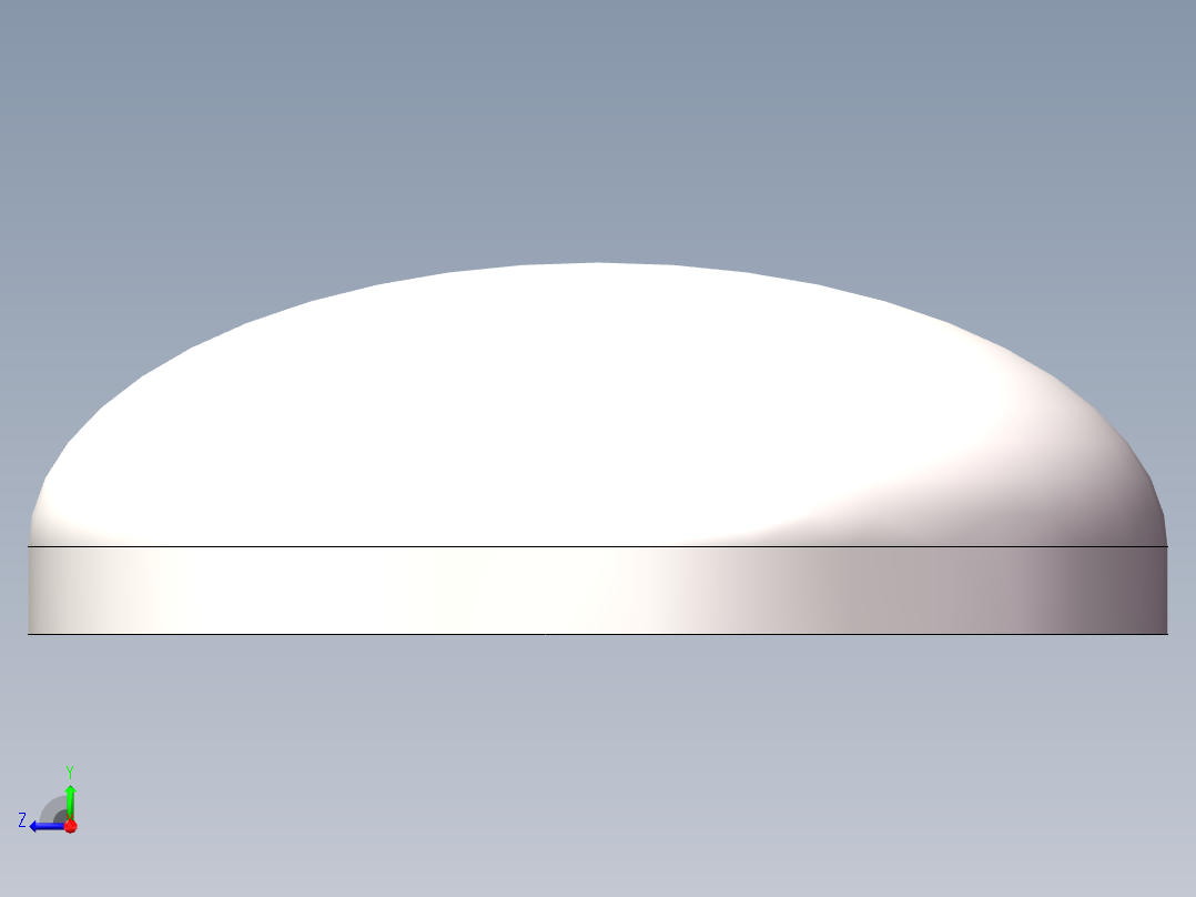 EHB椭圆形封头DN325右视图