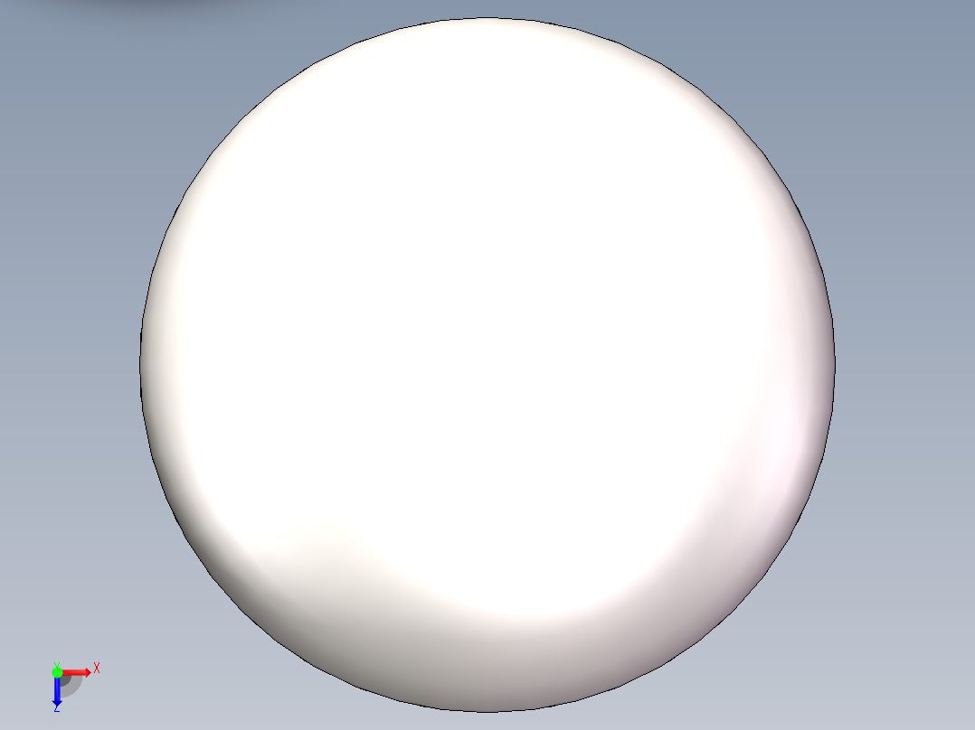 EHB椭圆形封头DN325俯视图