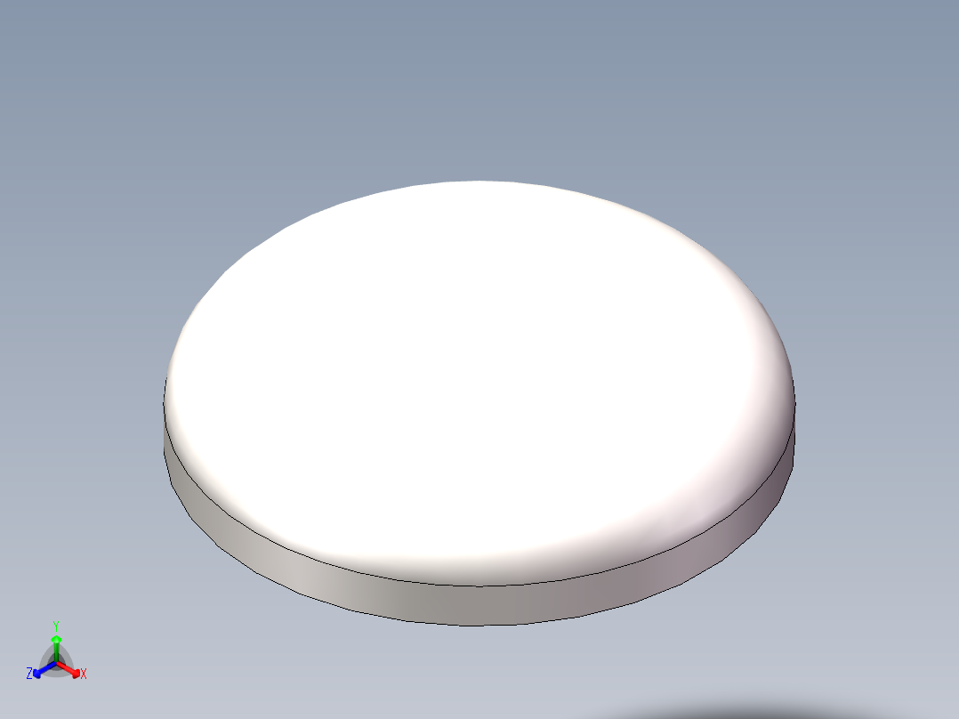 EHB椭圆形封头DN325正等轴测图