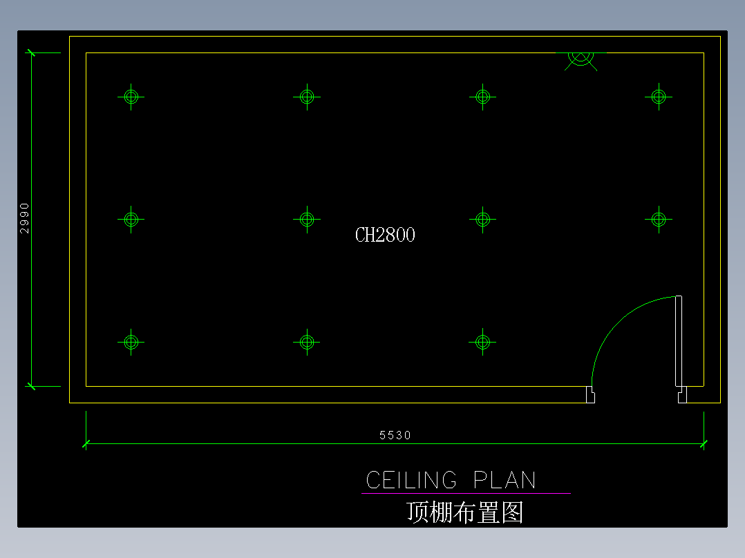 建筑图库工装一-FH04049D