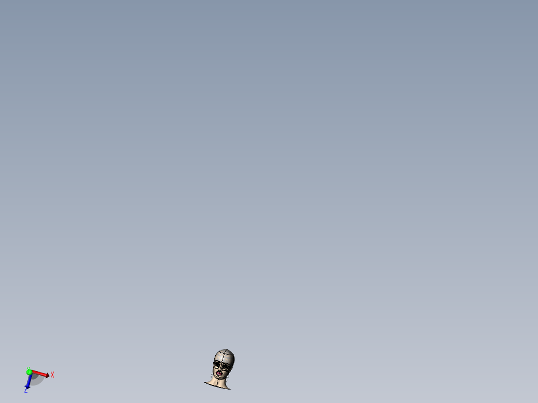 Solidworks美<span style='color: red'>人头</span>模型