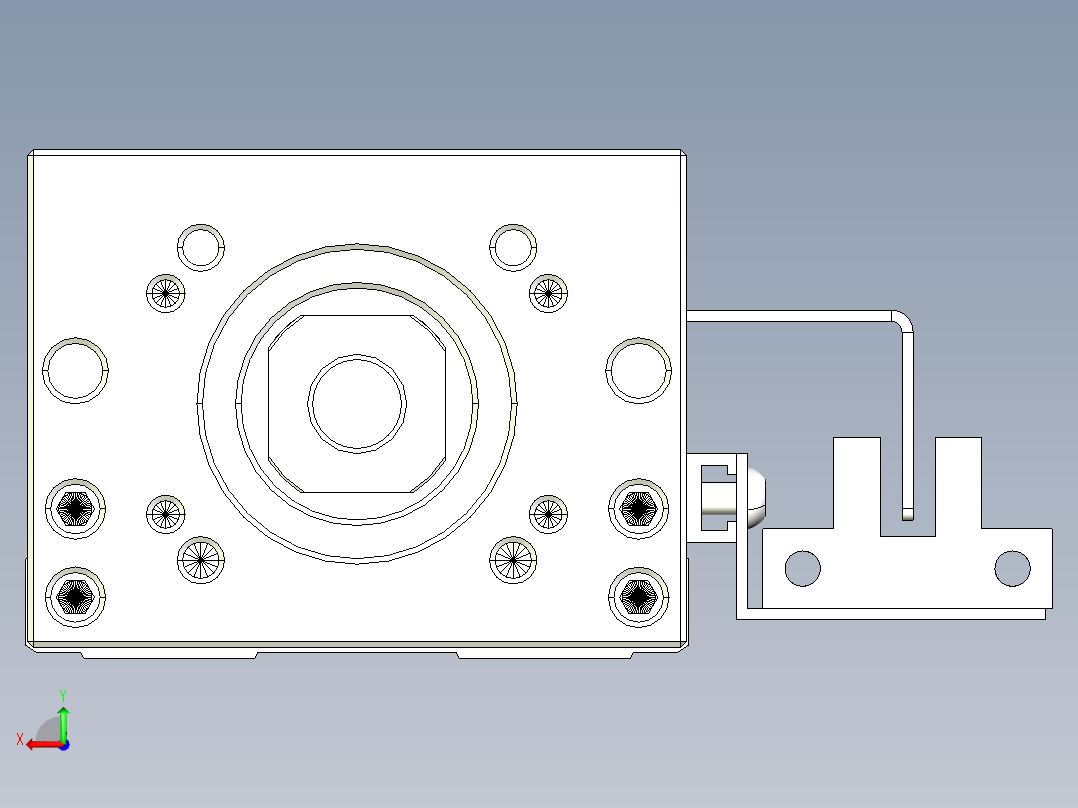 钢基模组-TPA-KSR-6005C-200A1-M-F0S1后视图