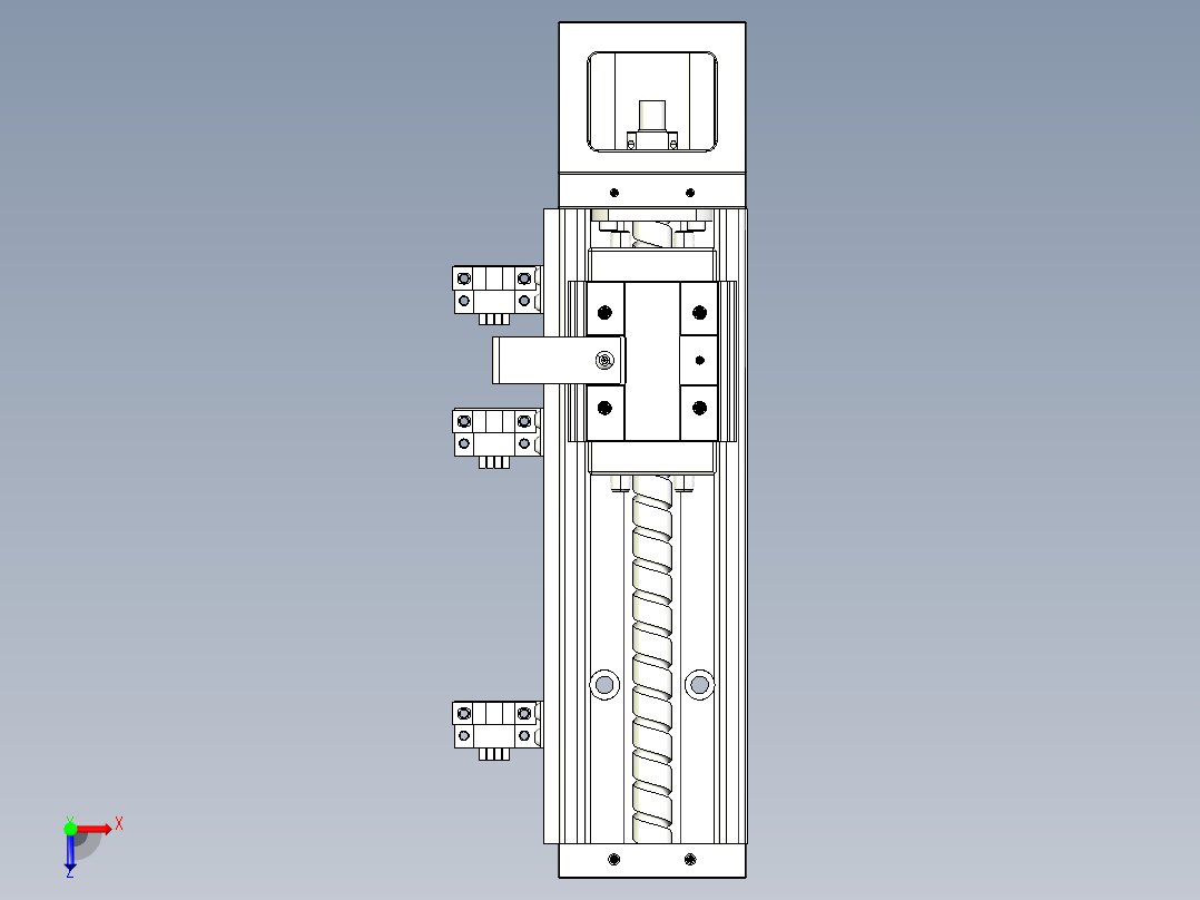 钢基模组-TPA-KSR-6005C-200A1-M-F0S1俯视图