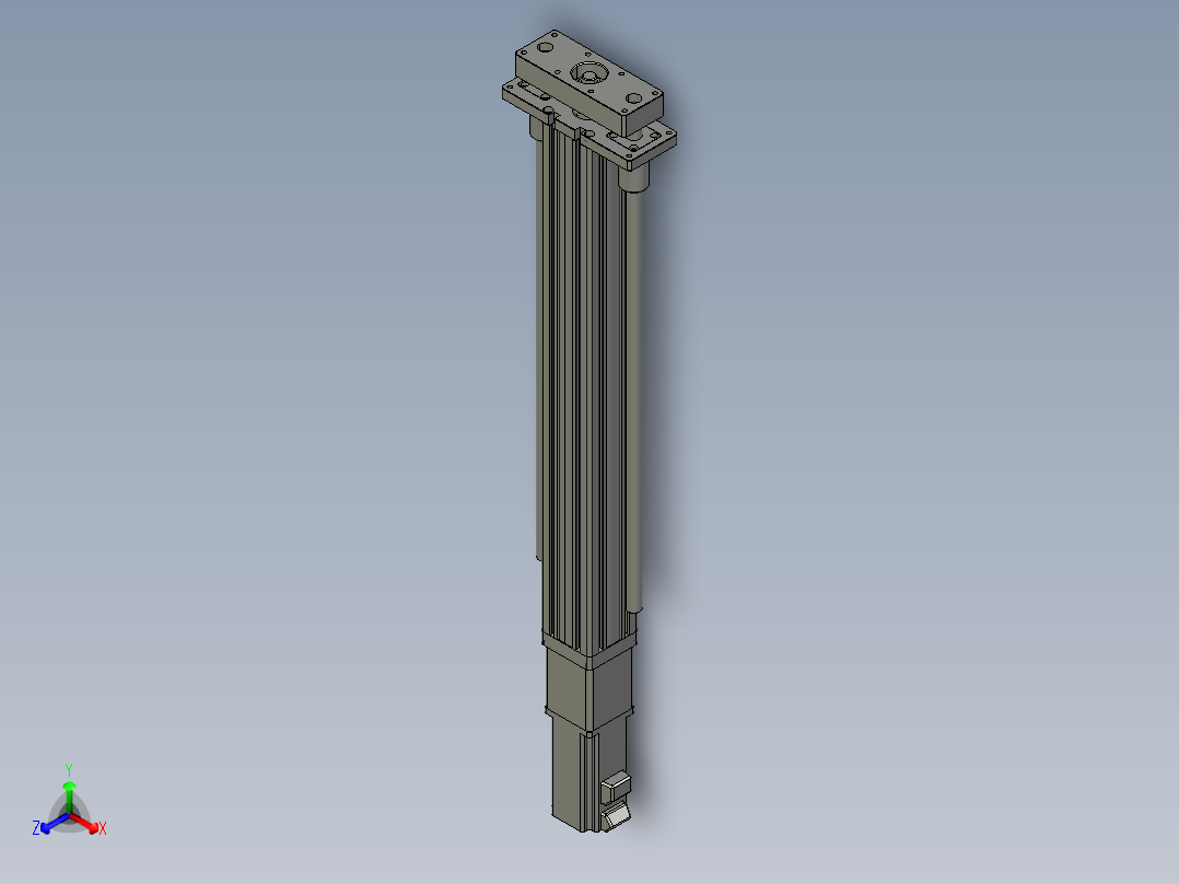 12VZ电动缸-VZ6D-S450-BC