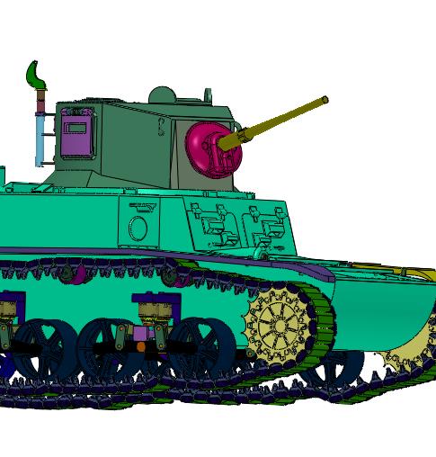 美国轻型坦克M3斯图尔特