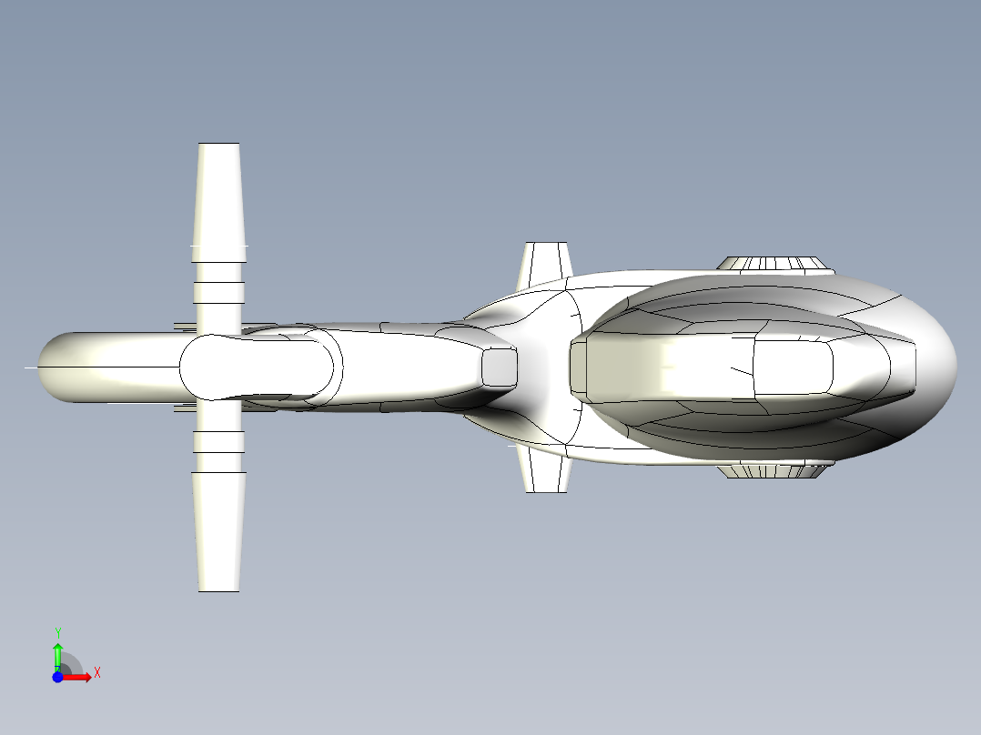 电动车模型前视图