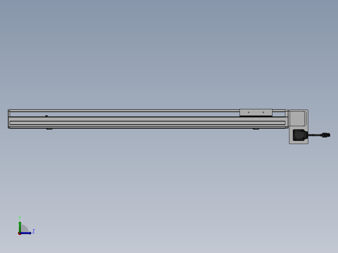 精密模组MT100-L78-700-RD-M10-C4左视图