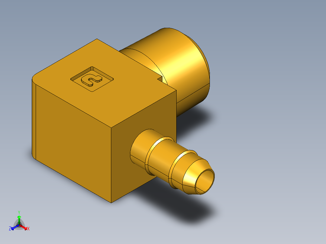 工业通用螺蚊管倒齿式工业硬管接头Male Elbow 229-4-2
