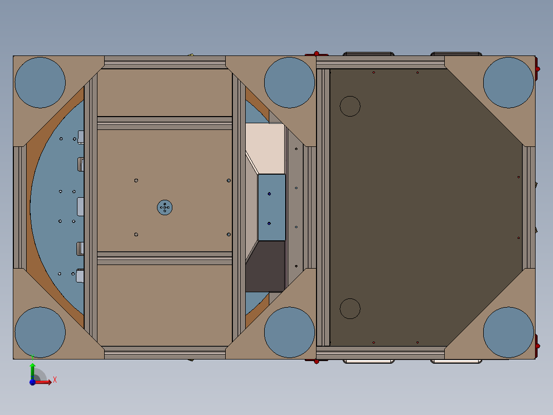 汽车刹车架自动打磨机<span style='color: red'>3D</span>图纸 自动化设备<span style='color: red'>3D</span>图纸设计