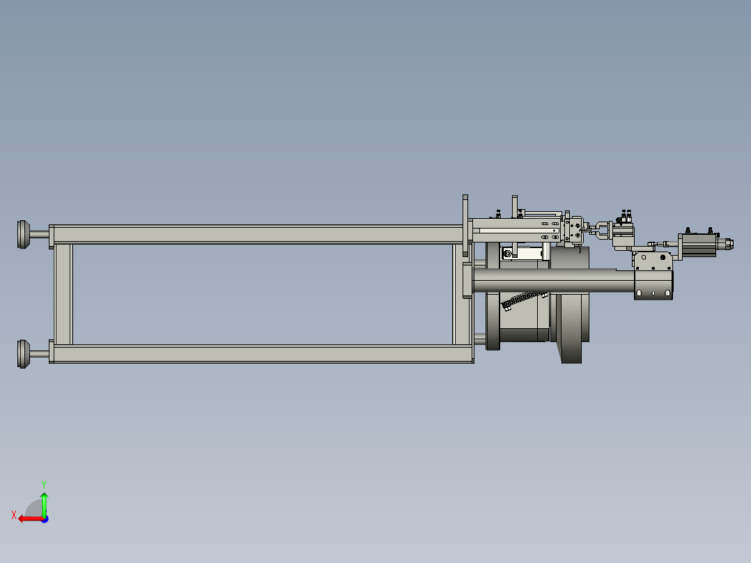 锥形产品振动盘上料-（DFG26-40)后视图