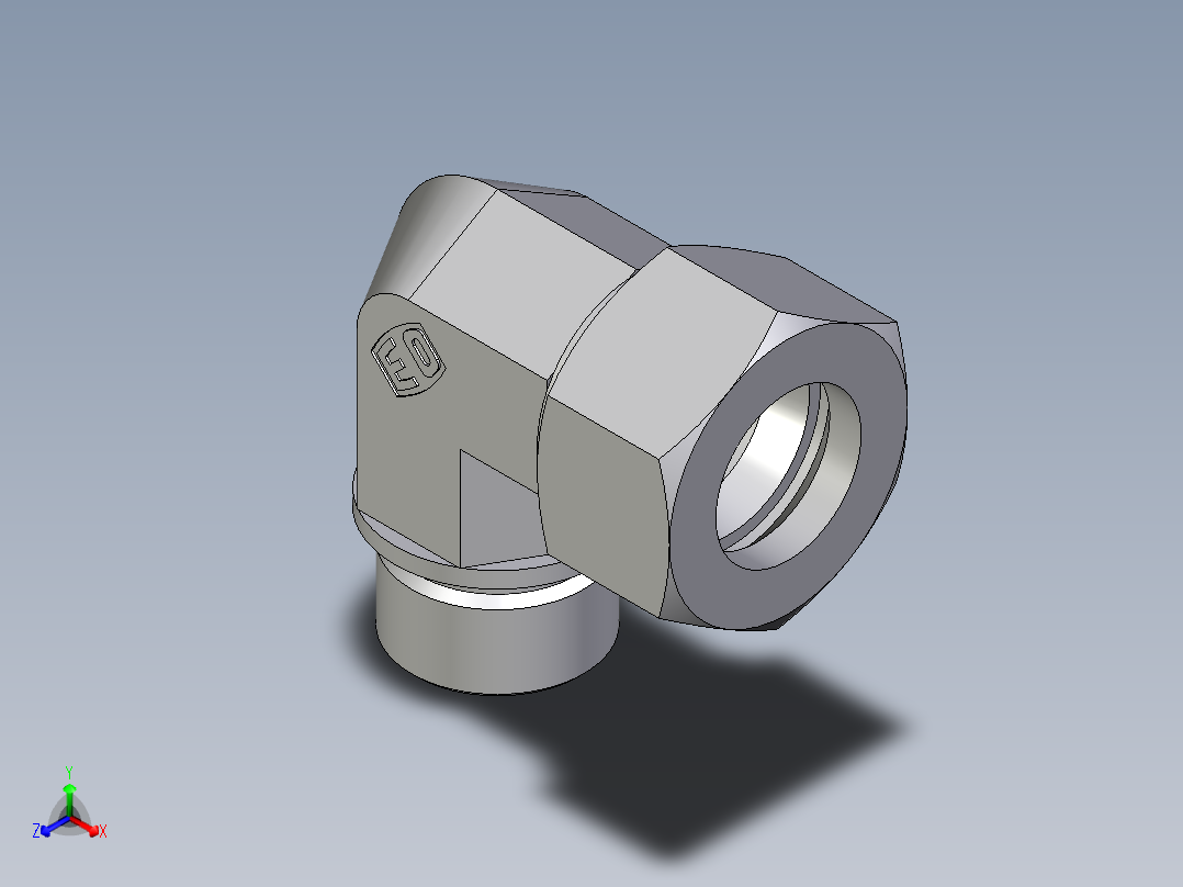 卡套式工业通用硬管接头EO_Male_stud_elbow_WE22LM71