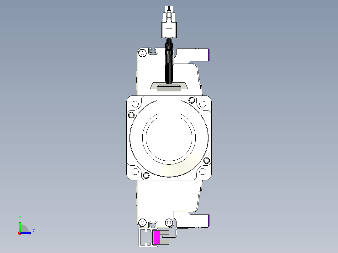 威洛博QF17-Lxx-C-S420-BC-ZP75-C3左视图