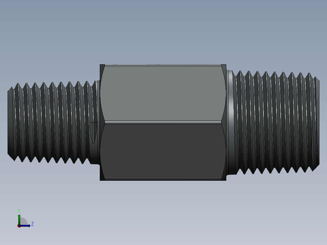 管件接头、螺纹接头、三通(31)左视图