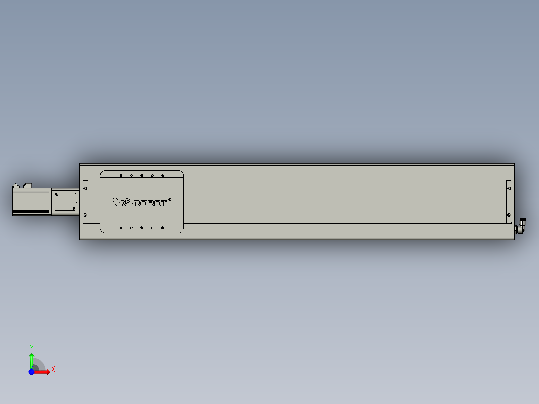 威洛博VC丝杆传动-无尘环境VC22-S900-BC-P75前视图
