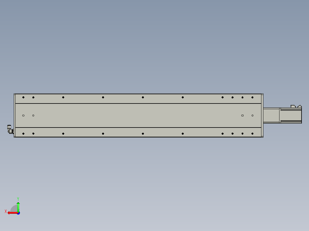 威洛博VC丝杆传动-无尘环境VC22-S900-BC-P75后视图
