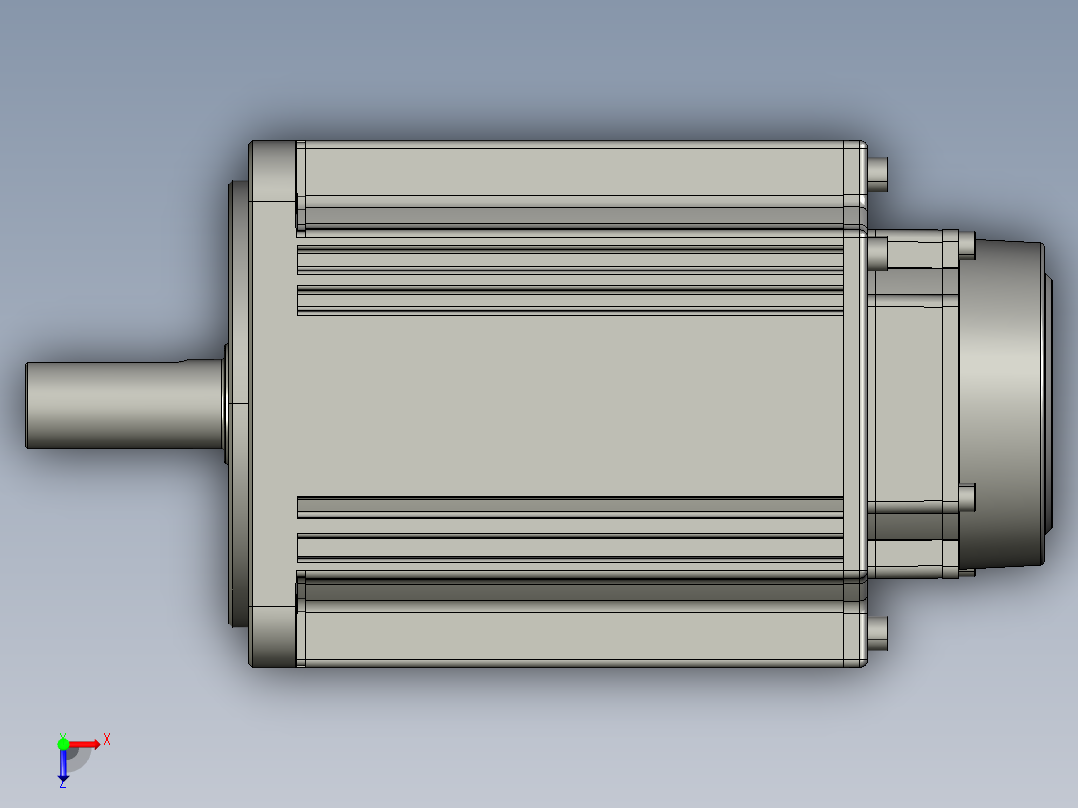 电机MS6G-130TL15E2-22P3俯视图