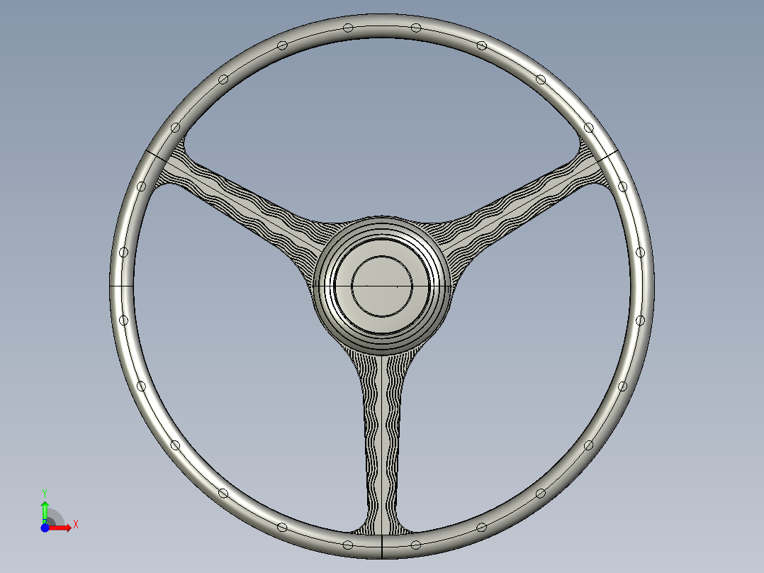 方向盘 (17)前视图