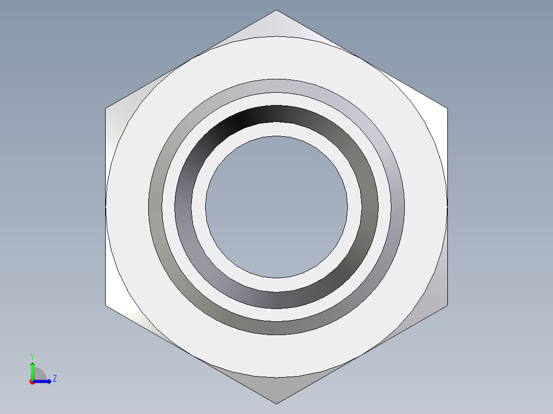 卡套式工业通用硬管接头EO_Bulkhead_union_SV12LOMDCF左视图