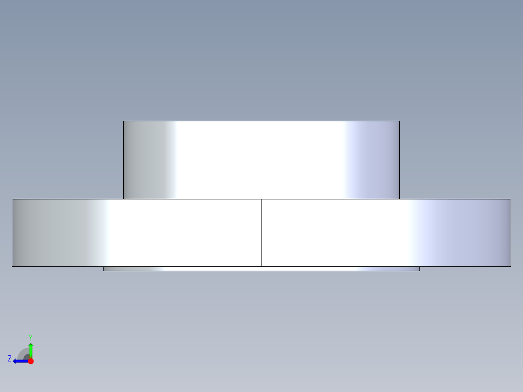 CPVC管件26-Sch80_Flange Vanstone_SOC_9854-030_3in右视图