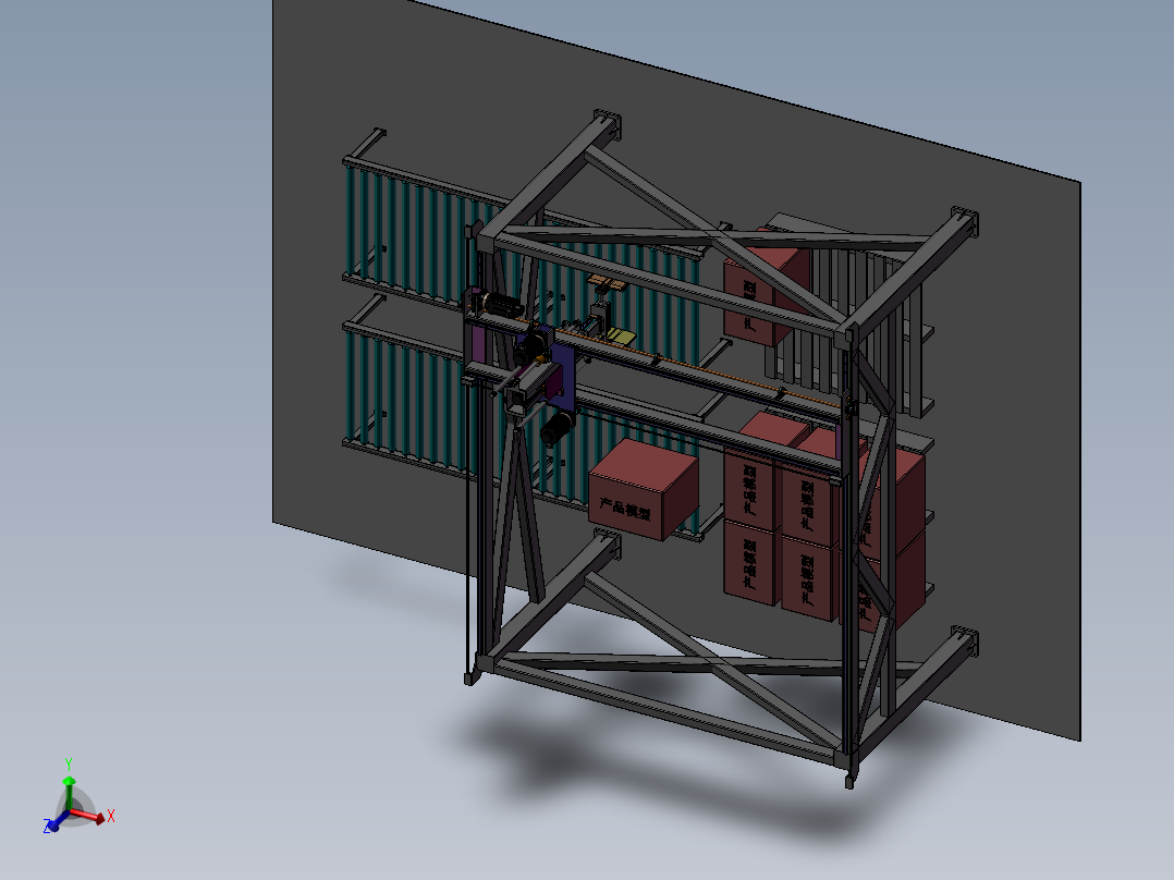 包装箱自动码垛设备