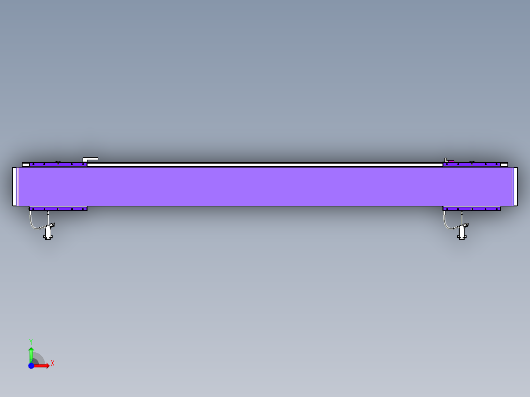 威洛博VL系列直线电机模组-2VL14S3-S1250前视图