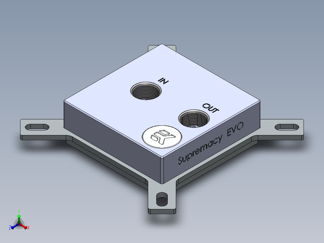 RGB氛围灯5正等轴测图