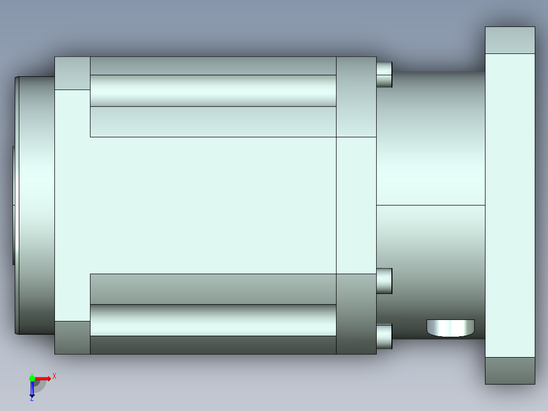 直齿孔PLX142-L2 35-114.3-200-M12-ZJ.stp俯视图