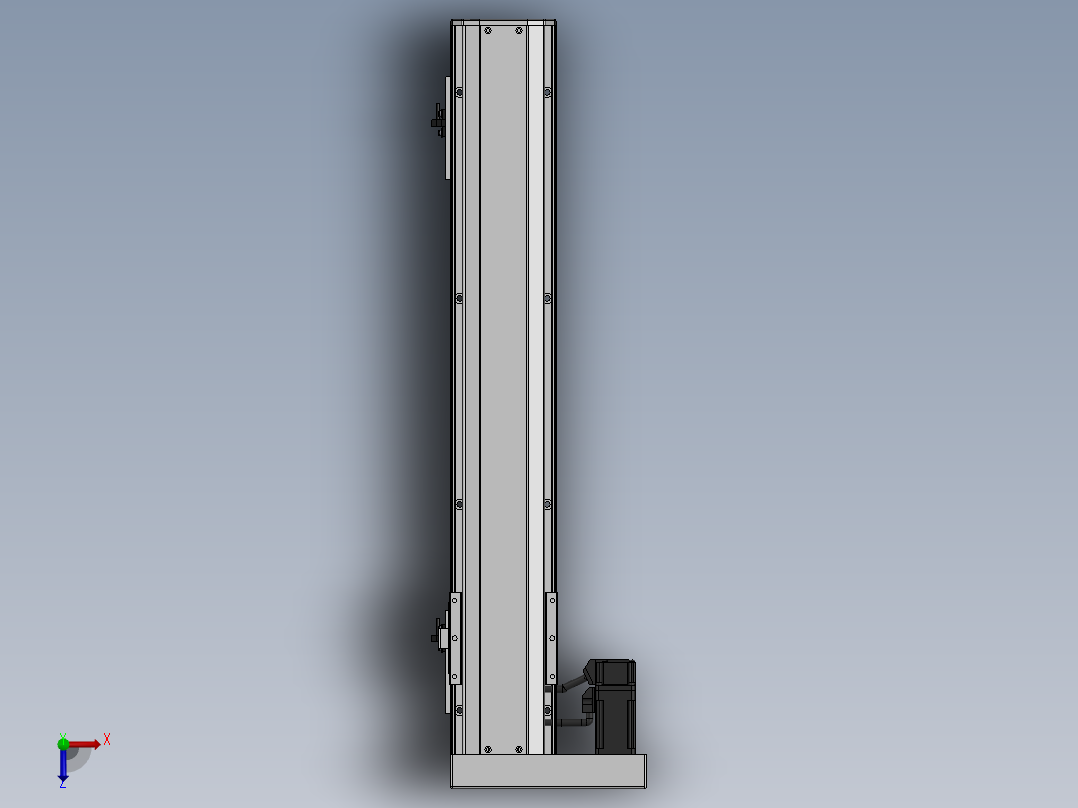 精密模组MY120-T10-500L-BL-P10B-C4-C俯视图