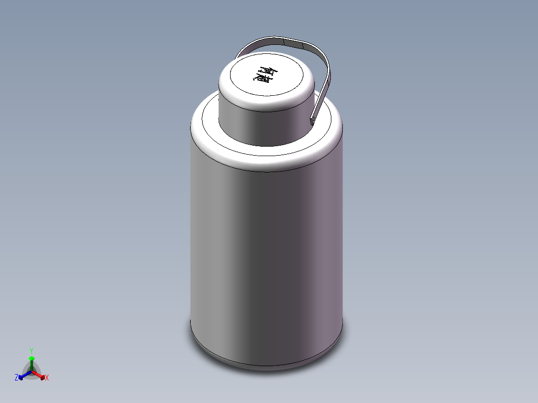 杯子正等轴测图