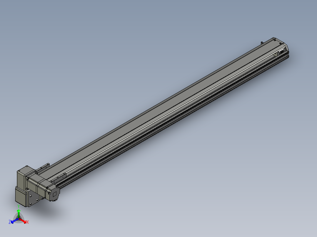 模组FTB10-LU-1200正等轴测图