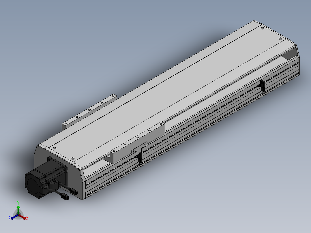 精密模组MY220-T10-550L-BC-P75B-C4-C正等轴测图