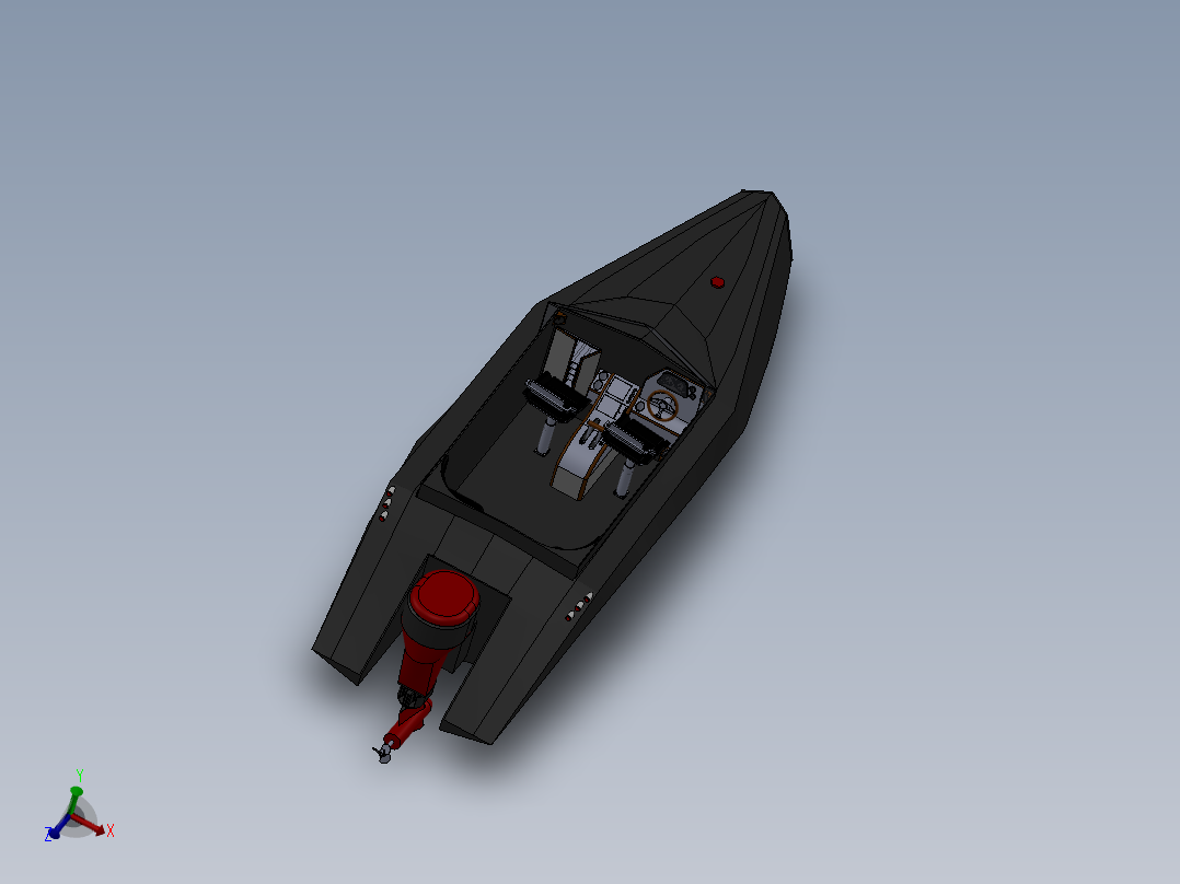 solidworks <span style='color: red'>快艇</span>