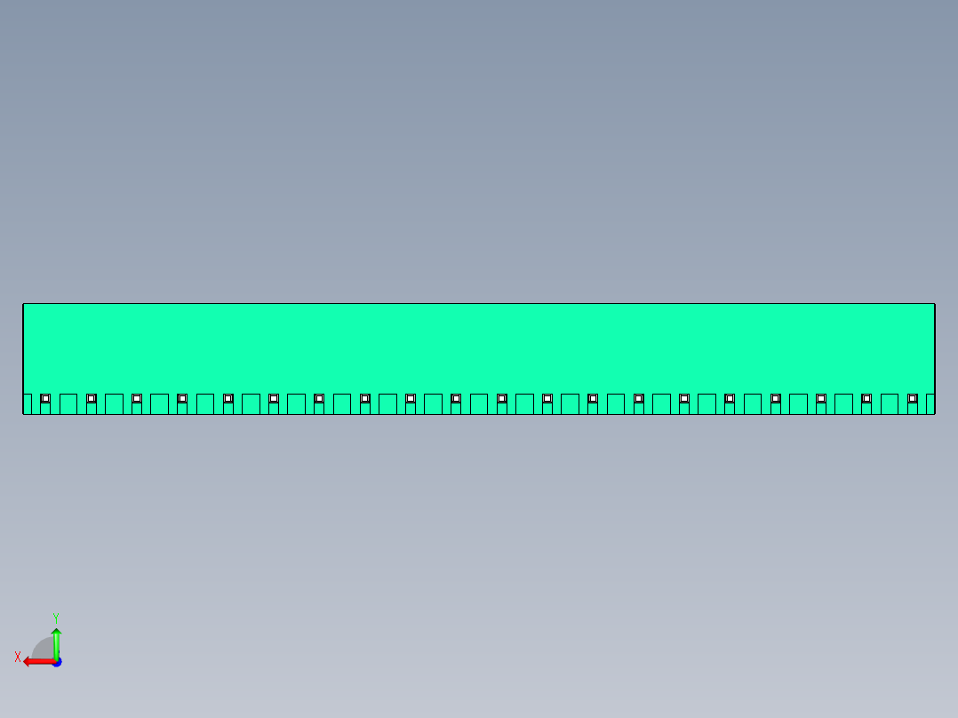 DEGSON 2EDG 系列 5.0mm 可插拔接线端子组-2EDGR-5.0-20P-14-00AH后视图