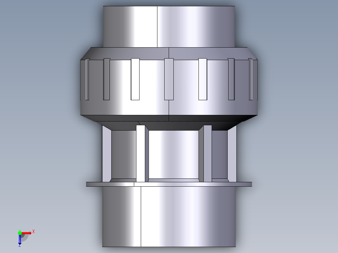 14BIRV 有固定的BSP的阳螺纹端和O型密封圈橡胶联盟俯视图