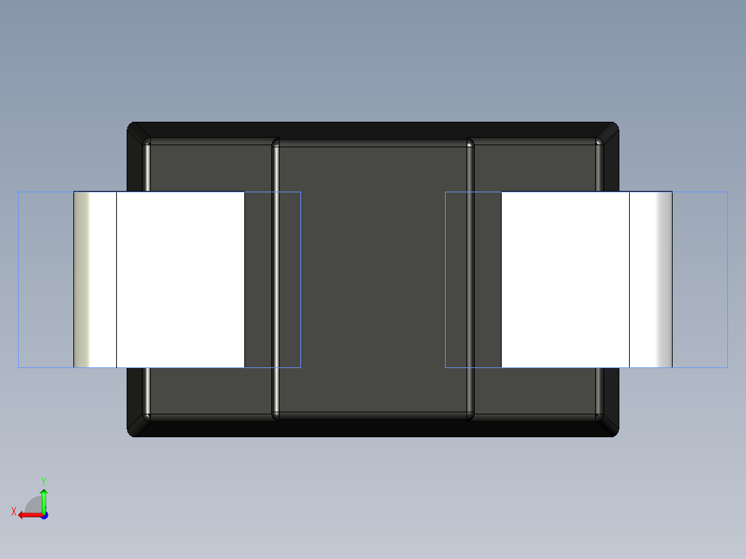 分立半导体元件封装-DO-214AC后视图