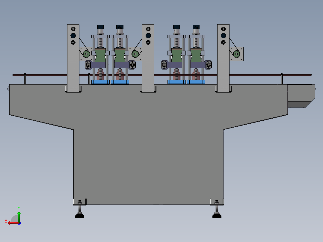 W1063-塑料瓶自动封口机设计[含建模＋cad+说明]后视图
