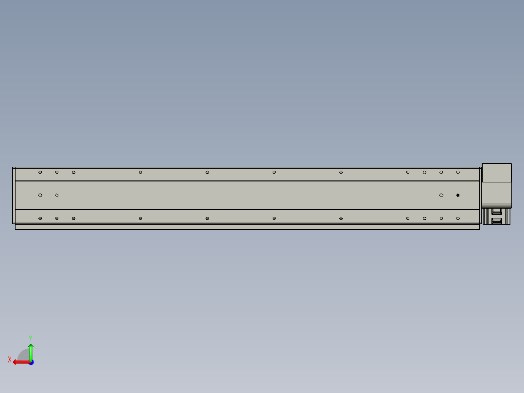 威洛博VBF17-S1100-BRU后视图