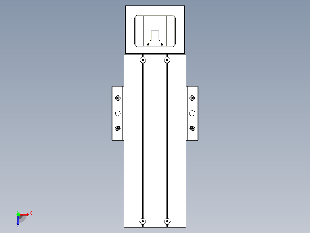 钢基模组-TPA-KNR-6005C-150A1-M-F0俯视图