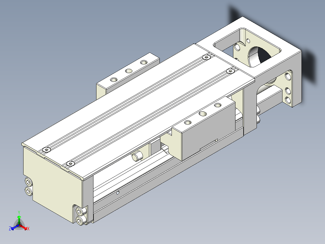 钢基模组-TPA-KNR-6005C-150A1-M-F0正等轴测图
