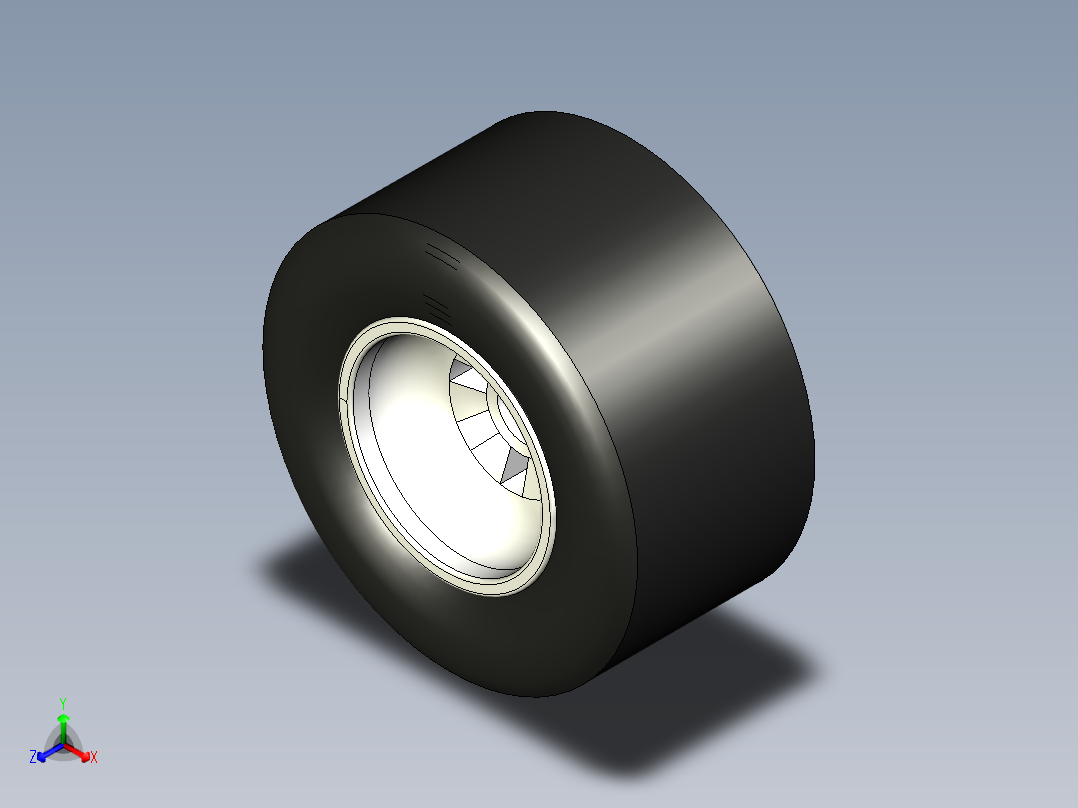 卡丁车前轮（轮胎+轮圈）