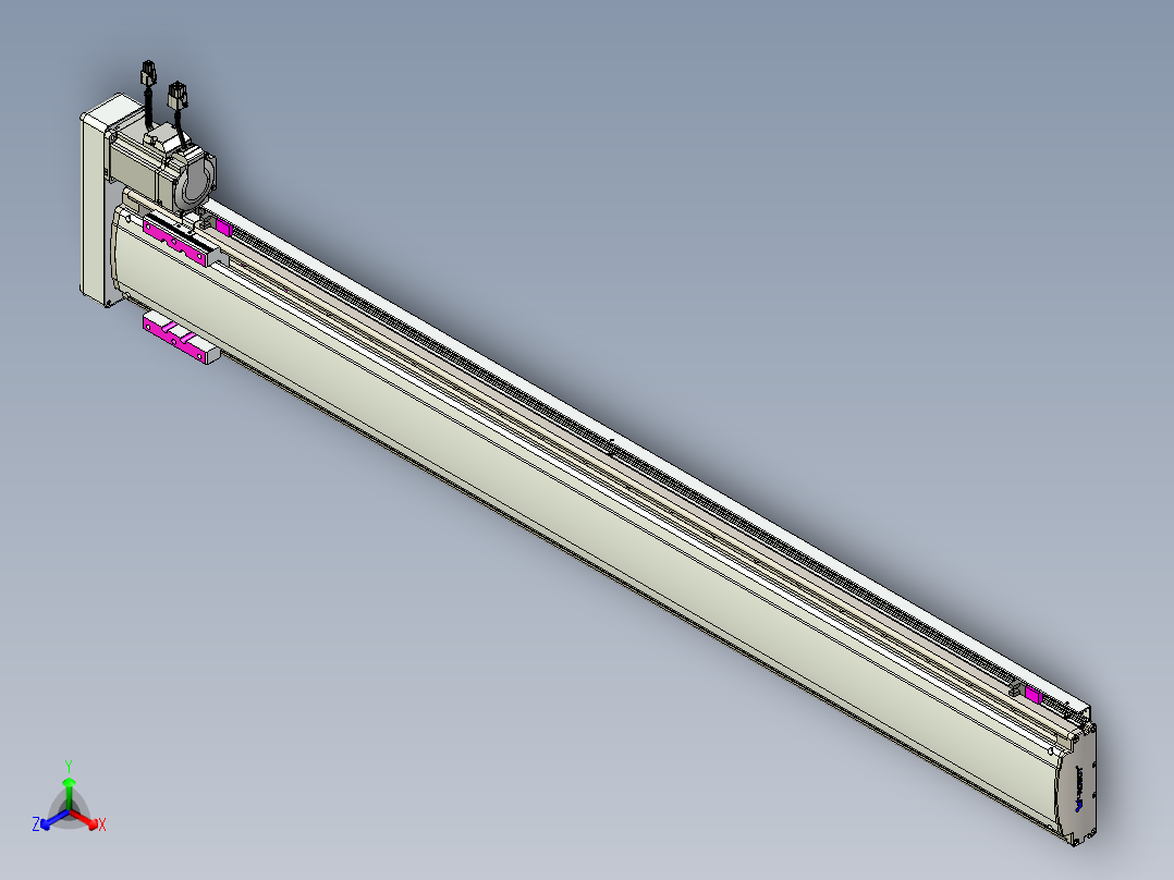威洛博QF13-Lxx-C-S1140-BR-ZP40-C3正等轴测图