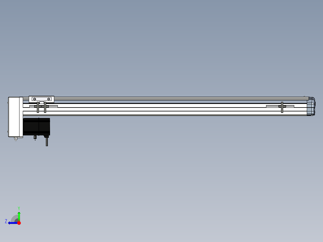 Toyo东佑达直线模组-ETH12-850-BM-200W右视图