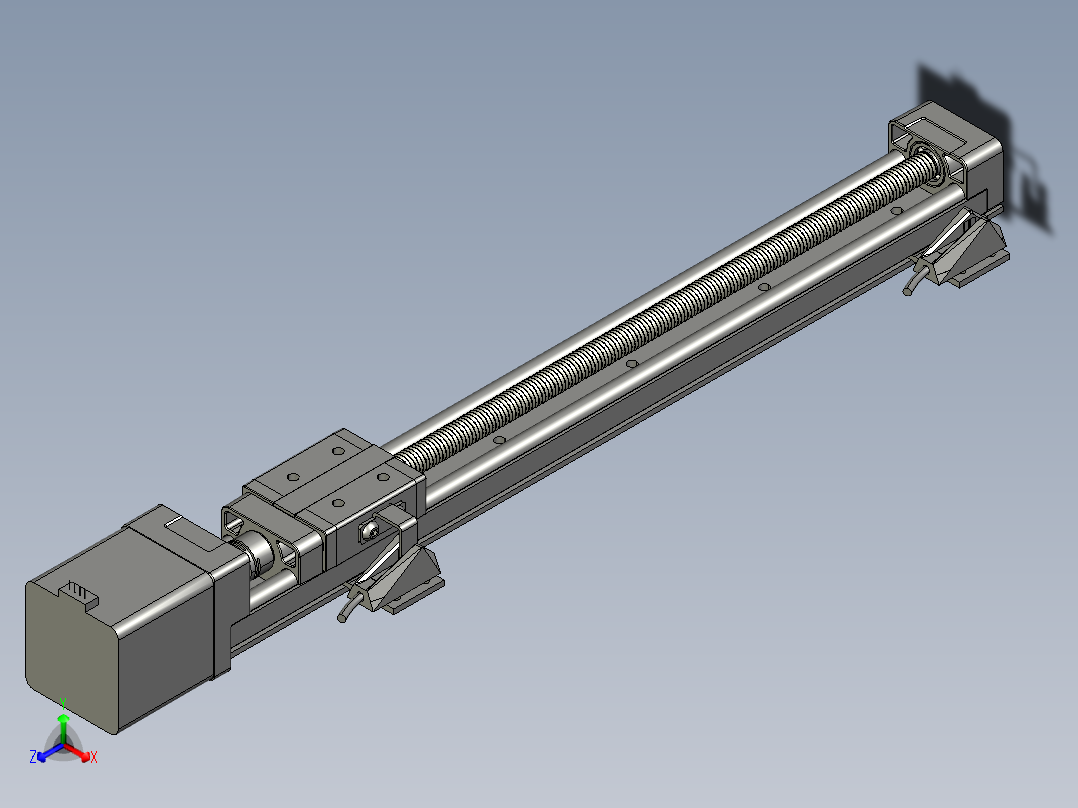 模组FSK30J E200-BC-B35正等轴测图